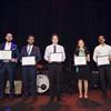 Five recipients on stage at RACP Congress