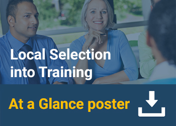Local Selection into Training 2020 poster