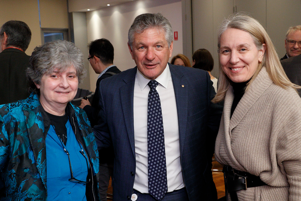 Picture of Prof John Wilson at a Board event