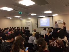 Dr Samuel Ellison and Dr Carly Kiani presenting at the Basic Trainee Orientation Dr Samuel Ellison and Dr Carly Kiani presenting at the Basic Trainee Orientation