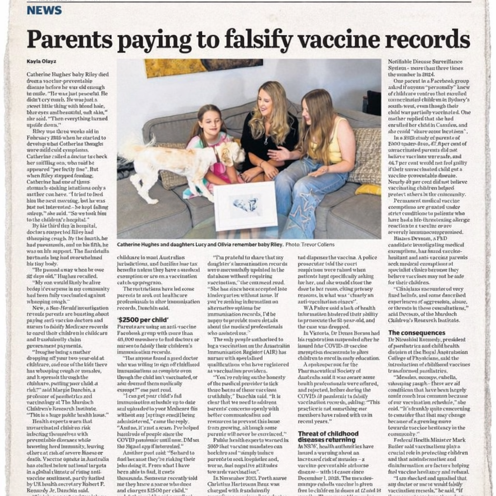 falsifying records newspaper