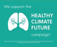 Healthy Climate Future campaign image