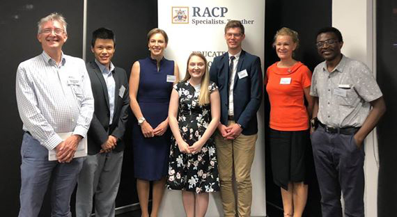 Nick Buckmaster, Joseph Lee, Stacey Naughton, Valentina-Maria Milosescu, Nathan Klose, Gail Robinson and Sunday Pam Nick Buckmaster, Joseph Lee, Stacey Naughton, Valentina-Maria Milosescu, Nathan Klose, Gail Robinson and Sunday Pam
