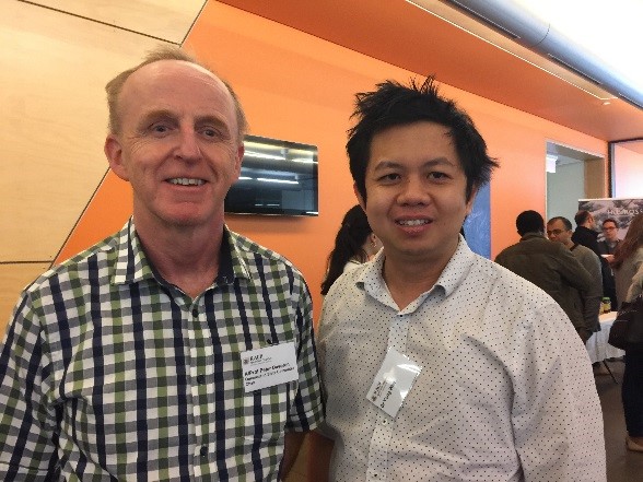 Associate Professor Peter Davoren and Dr Yong Wee Associate Professor Peter Davoren and Dr Yong Wee