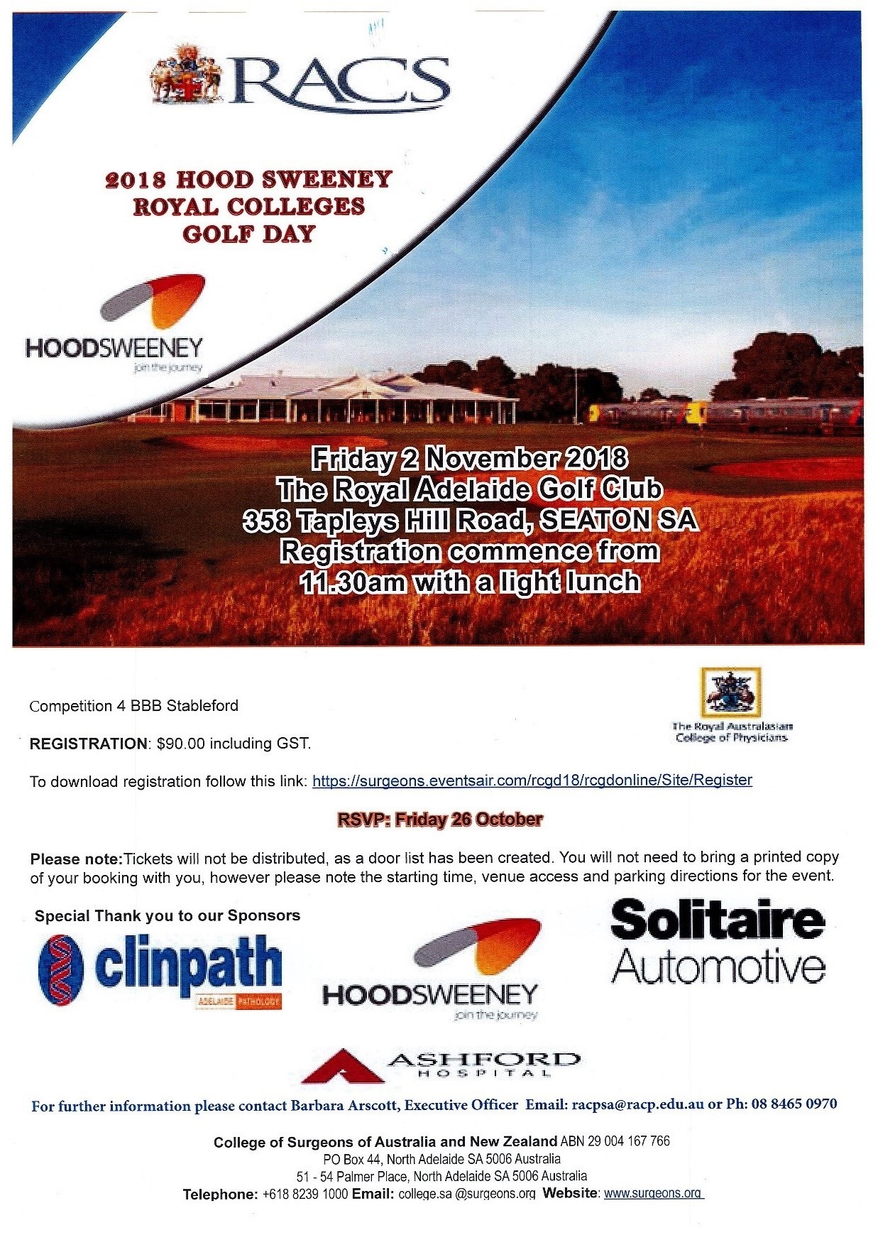 RACS Golf Day RACS Golf Day