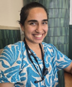 Photograph of Harvinder Kaur Hans.