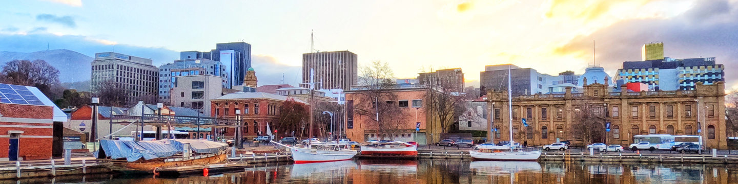 Harbour view of Hobart