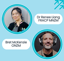 In Conversation Wellington with speakers Dr Renee Llang and Bret McKenzie