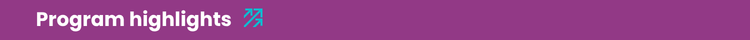 Program highlights - LIFT purple web