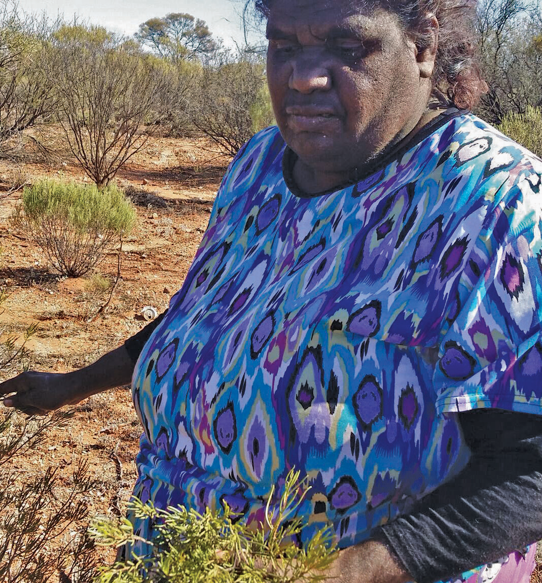 Debbie Watson, ANTAC Director and senior Ngangkaṟi