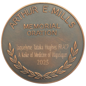 Arthur E Mills Medal - no background