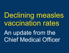 News tile - measles